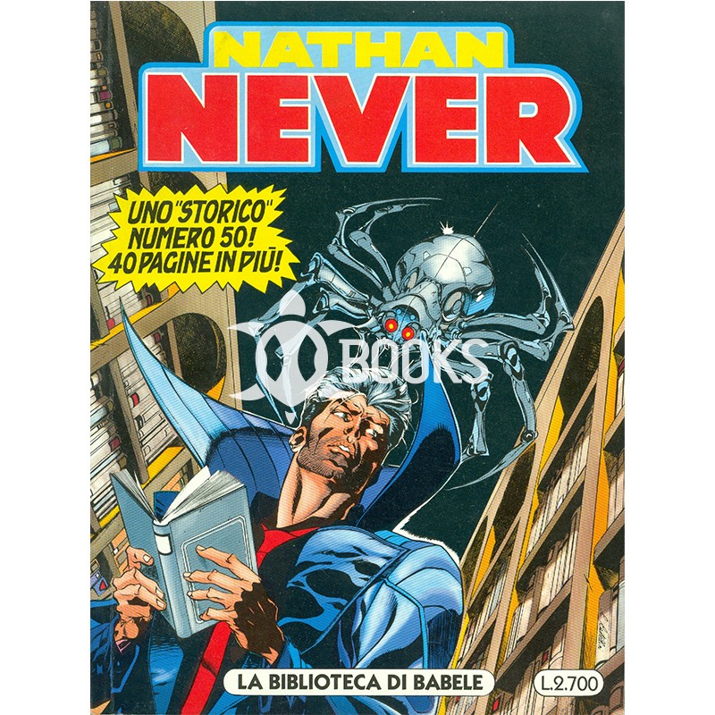 Nathan Never - numero 50 - La biblioteca di Babele