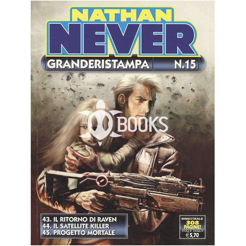 Nathan Never - grande ristampa - numero 15