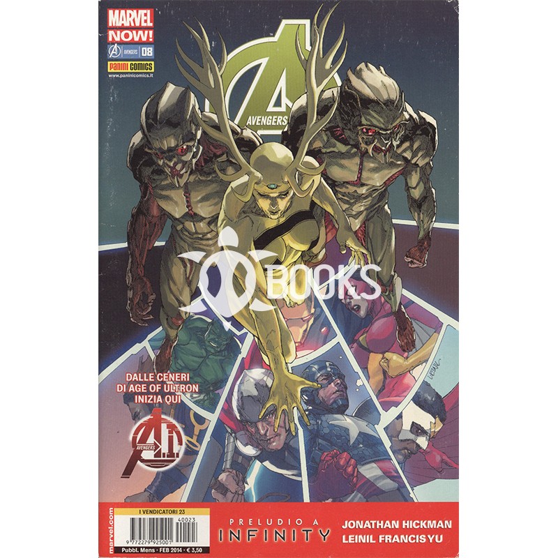 Marvel Now! - Avengers 8 - I vendicatori anno 3 numero 23