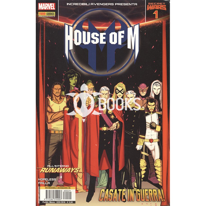 House of M - Incredibili Avengers- anno III n°29