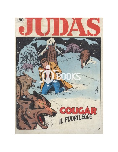 Judas - numero 10 - Cougar il fuorilegge