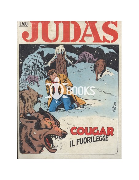 Judas - numero 10 - Cougar il fuorilegge