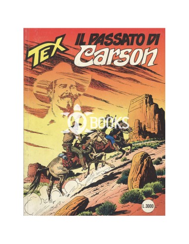 Tex Tre Stelle - numero 407 - Il passato di Carson