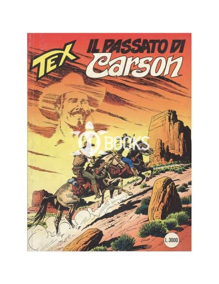 Tex Tre Stelle - numero 407 - Il passato di Carson