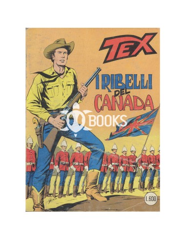 Tex Tre Stelle - numero 204 - I ribelli del Canada