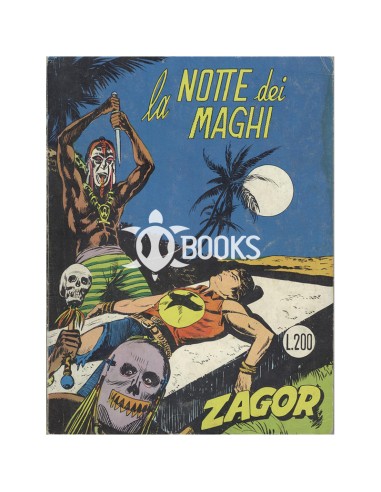 Zagor numero 145 - La  notte dei maghi