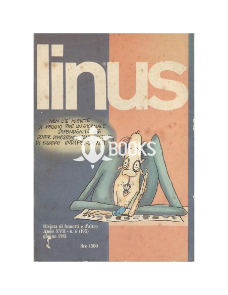 Linus anno XVII - numero 6 - Giugno 1981
