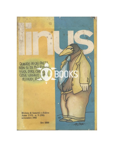 Linus anno XVII - numero 9 - Settembre 1981
