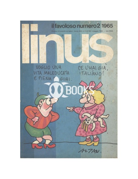 Linus anno XIX - numero 5 - Maggio 1983