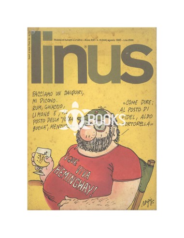 Linus anno XXI - numero 8 - Agosto 1985