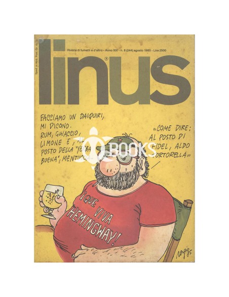Linus anno XXI - numero 8 - Agosto 1985