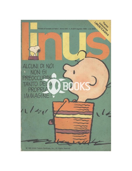 Linus anno XXII - numero 8 - Agosto 1986