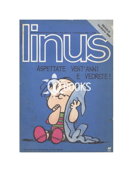 Linus anno XXIV - numero 1 - Gennaio 1988