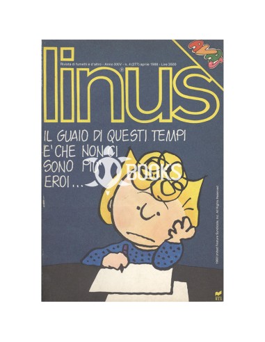 Linus anno XXIV - numero 4 - Aprile 1988