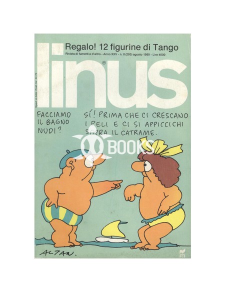 Linus anno XXV - numero 8 - Agosto 1989