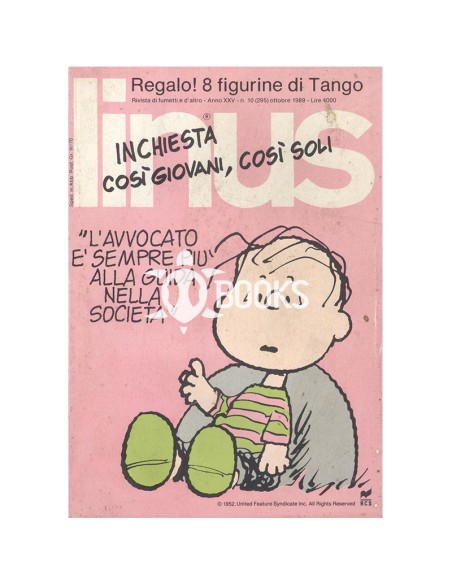 Linus anno XXV - numero 10 - Ottobre 1989