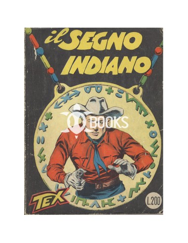 Tex Tre Stelle - numero 11 - Il segno indiano