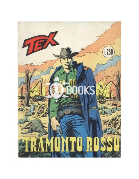 Tex Tre Stelle - numero 115 - Tramonto rosso