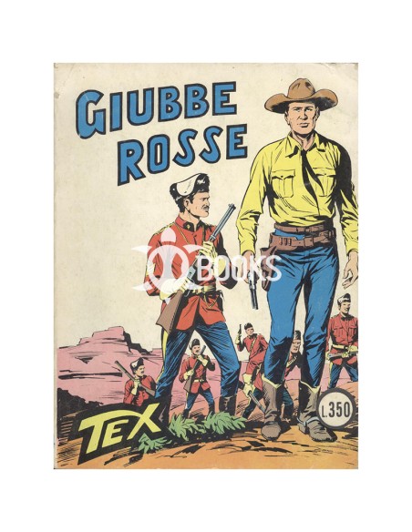 Tex Tre Stelle - numero 124 - Giubbe Rosse