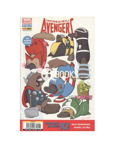 Incredibili Avengers - numero 17 - Fuga dal pianeta X!