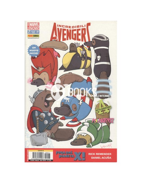 Incredibili Avengers - numero 17 - Fuga dal pianeta X!