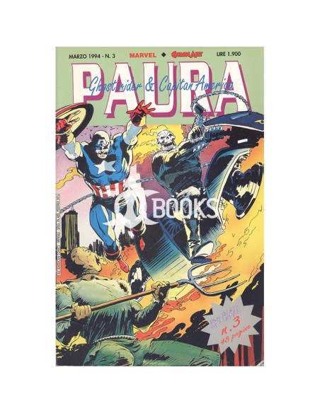 Ghost Rider & Capitan America numero 3 - Paura