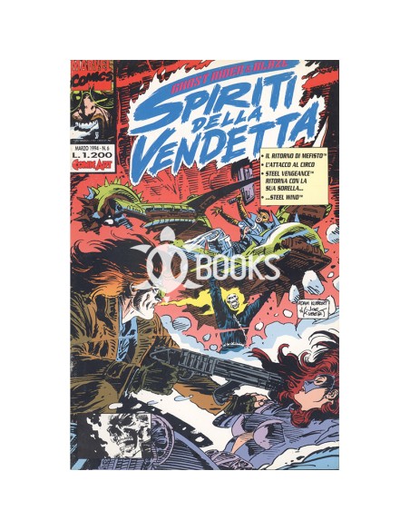 Spiriti della vendetta numero 6 - Marzo 1994