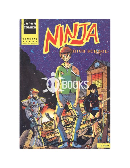 Ninja High School - numero 1 - Un nuovo ragazzo arriva alla scuola