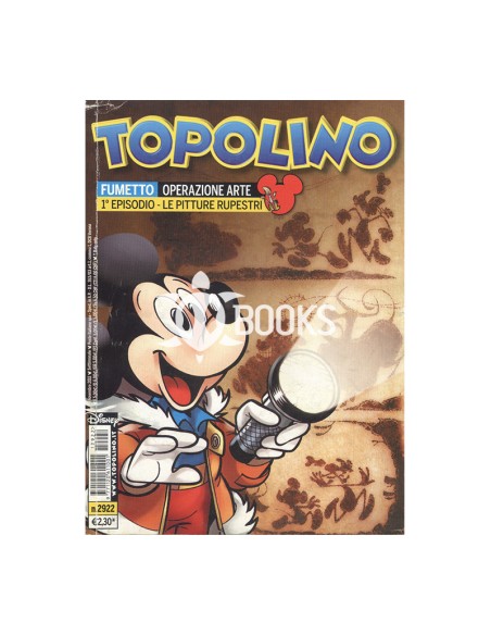 Topolino numero 2922 - Le pitture ruprestri