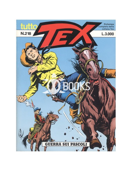 Tutto Tex numero 218 - Guerra sui pascoli