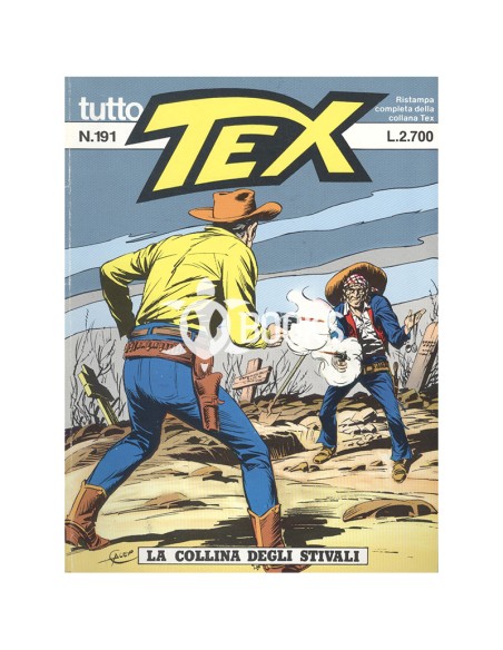 Tutto Tex - numero 191 - La collina degli stivali