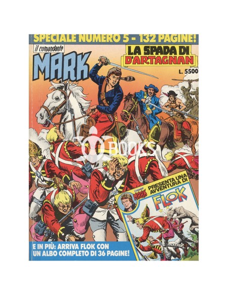 Comandante Mark Speciale - numero 5 - La spada di d'Artagnan