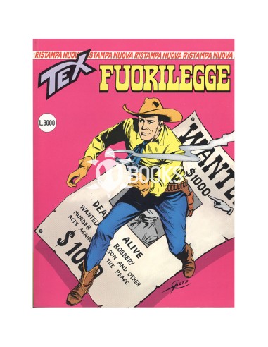 Tex Nuova Ristampa - numero 3 - Fuorilegge