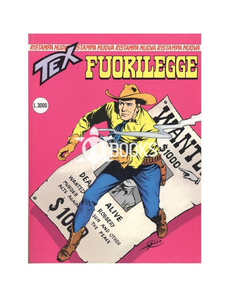 Tex Nuova Ristampa - numero 3 - Fuorilegge