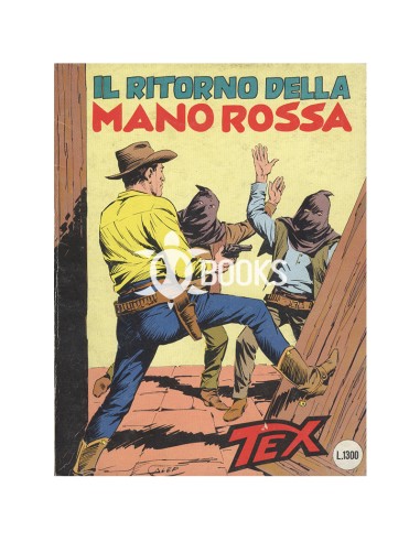 Tex - numero 308 - Il ritorno della mano rossa