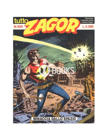 Tutto Zagor numero 109 -  Minaccia dallo spazio