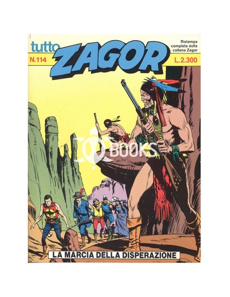 Tutto Zagor numero 114 -  La marcia della disperazione