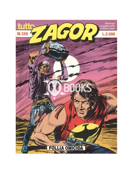 Tutto Zagor numero 129 -  Follia omicida