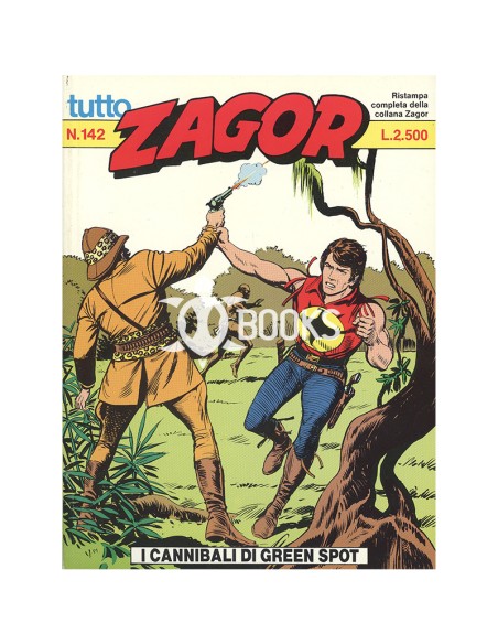 Tutto Zagor numero 142 -  I cannibali di Green Spot