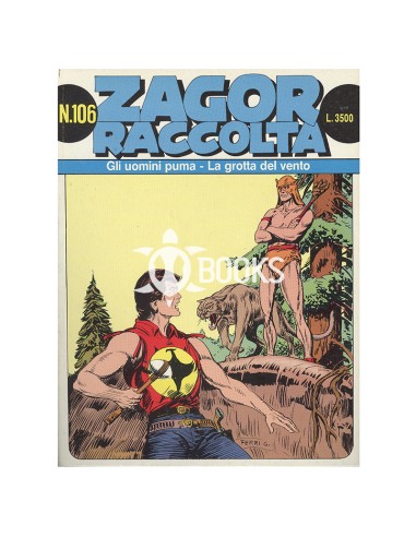 Tutto Zagor numero 106 -  Gli uomini puma - La grotta del vento