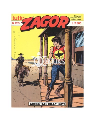 Tutto Zagor numero 120 -  Arrestate Billy boy!