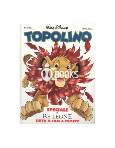 Topolino - numero 2035 - Il Re Leone