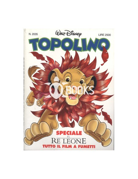 Topolino - numero 2035 - Il Re Leone