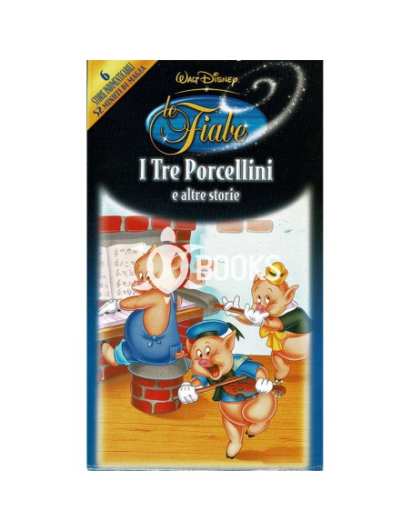 VHS Walt Disney - I Tre Porcellini