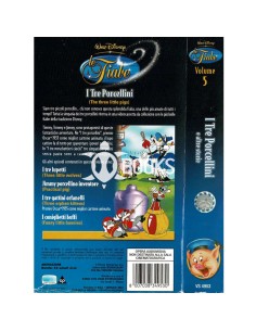 VHS Walt Disney - I Tre Porcellini 2