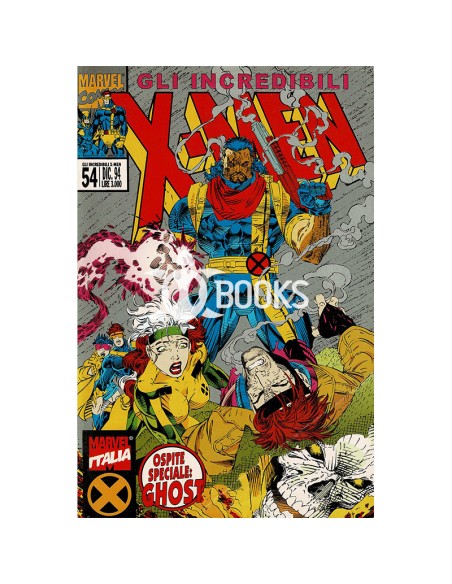 Fumetto Gli Incredibili X-Men 54 Marvel Italia '94