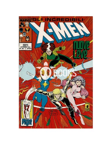 Fumetto Gli Incredibili X-Men 26 Star Comics Settembre '92