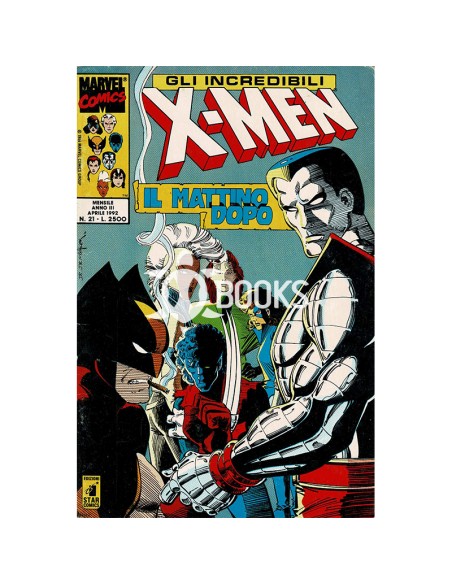 Fumetto Gli Incredibili X-Men 21 Star Comics '92 | Il Mattino Dopo