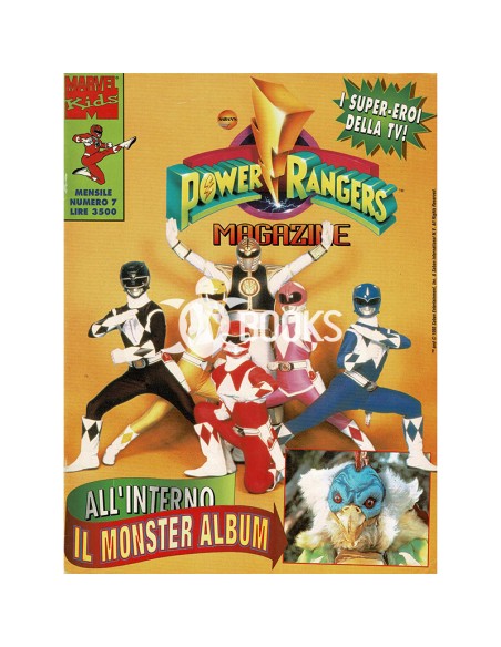 Power Rangers Magazine 7 (1995): Il Monster Album!