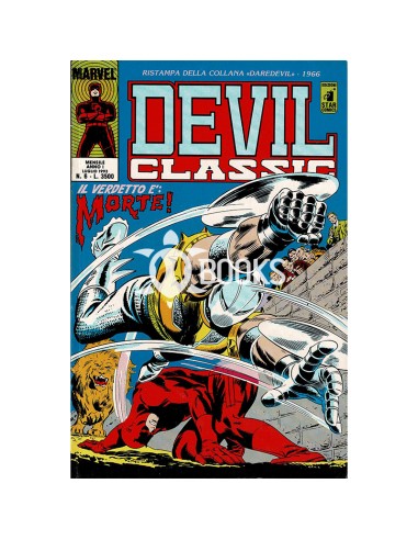 Devil Classic n. 6, Il Verdetto è Morte! | Star Comics 1993